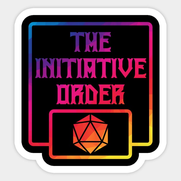 TIO Rainbow Sticker by The Initiative Order